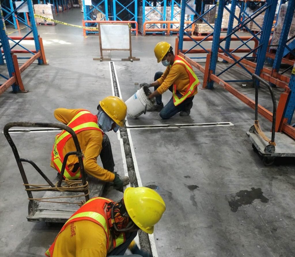 Unilever Mega DC Rectification of Joint Spalling Project